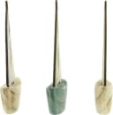 Dekoleidenschaft Mini Segelboote Set 3 St. Blau/Grün Holz Bild 4