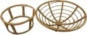 Dekoleidenschaft Papasansessel Rattan Beige mit Baumwollkissen Bild 5