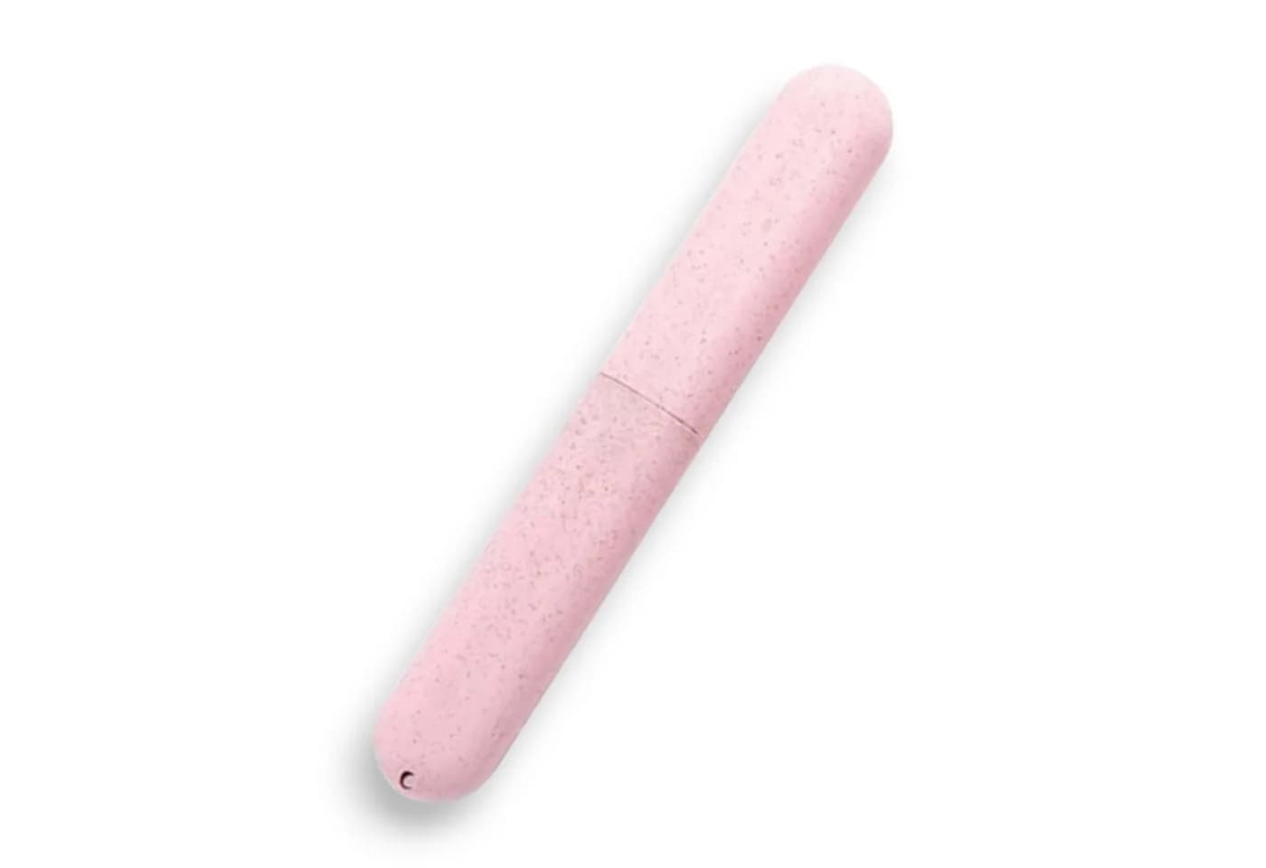 Malantis Zahnbürstenhalter Reise Etui Rosa Weizenstroh - Bild 2