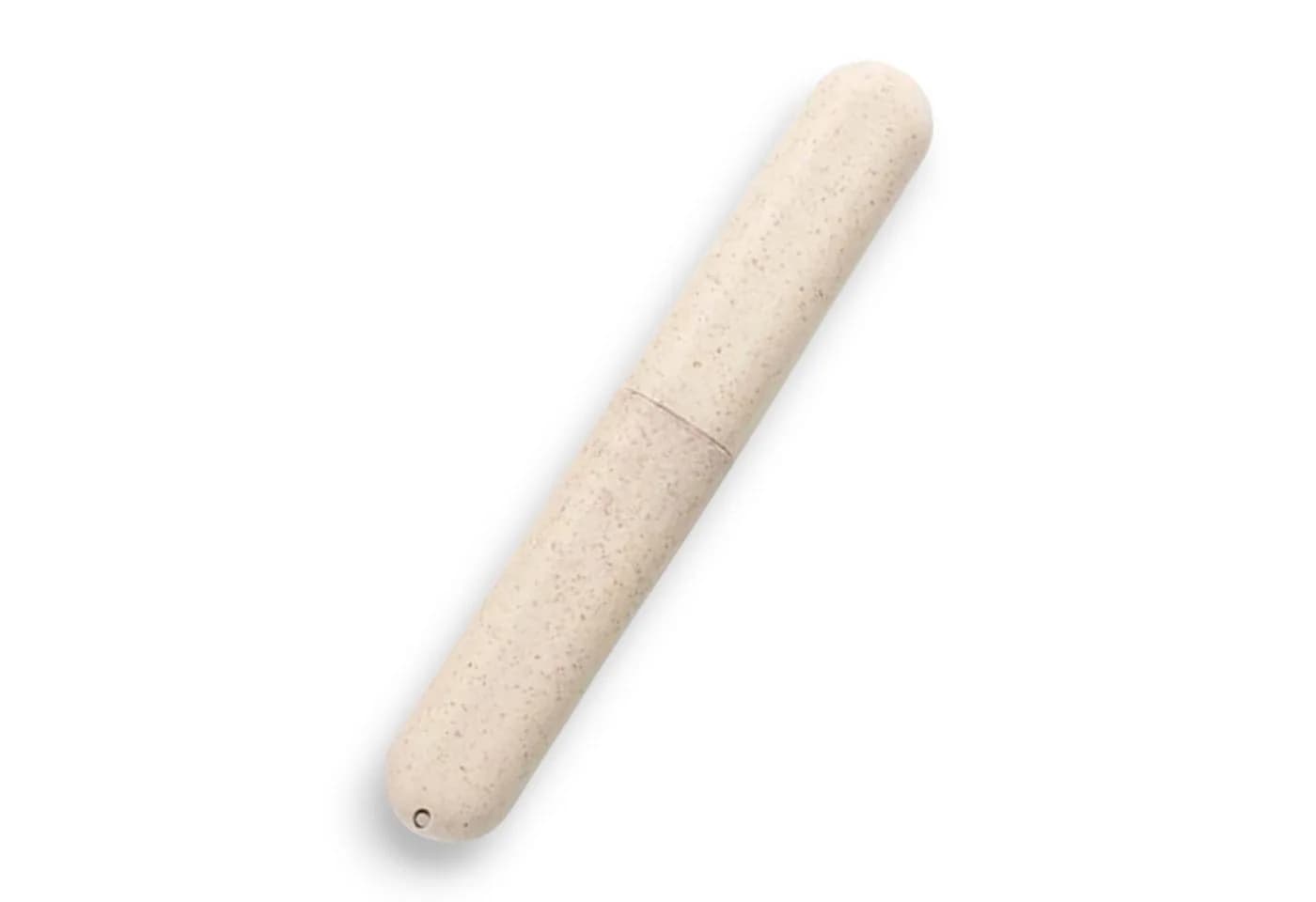 Malantis Zahnbürstenhalter Reise Etui Weizenstroh Beige/Braun - Bild 2