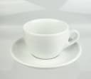 Ancap Cappuccinotasse Verona 180ml Hartporzellan Weiß 2-tlg. Bild 2
