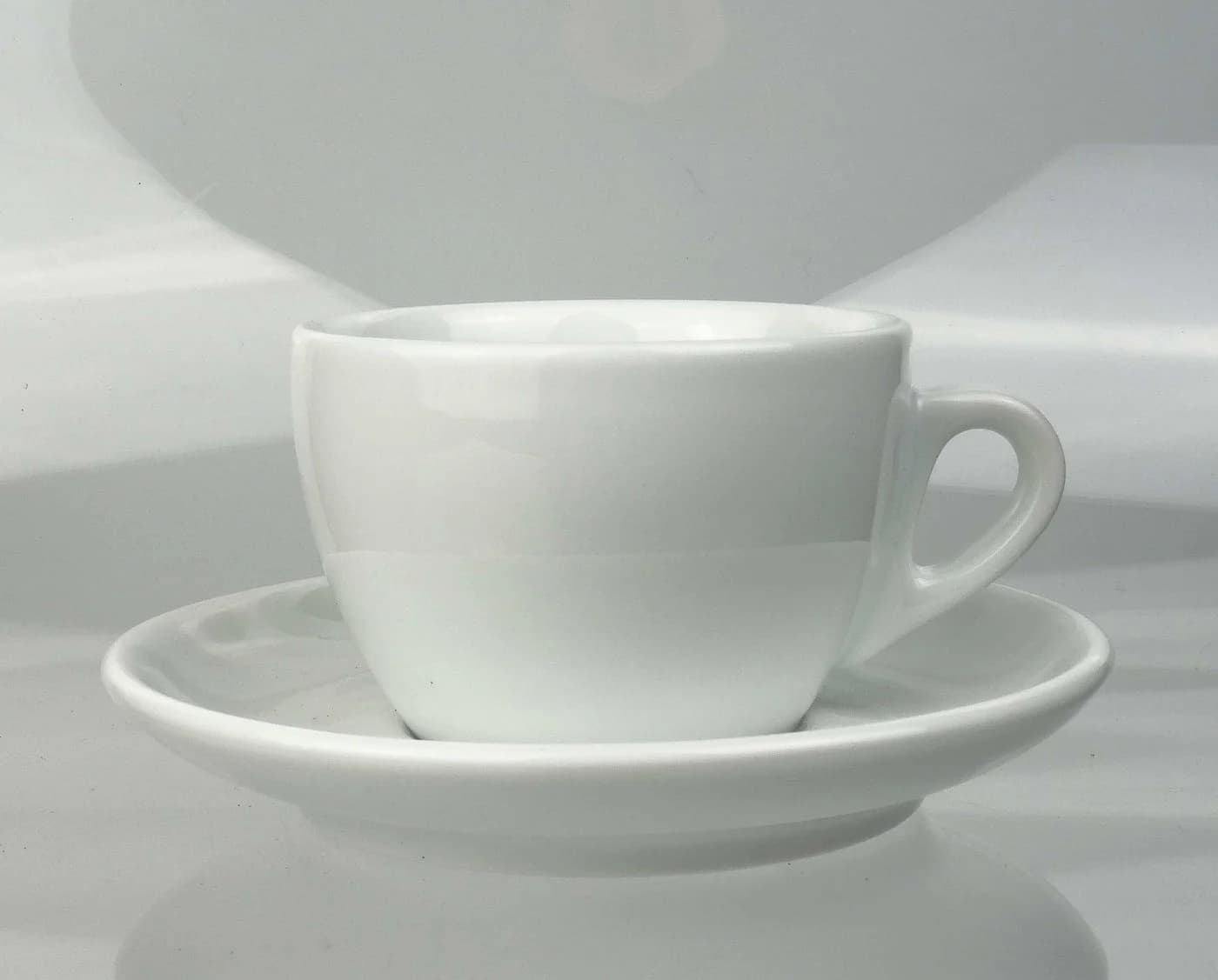 Ancap Cappuccinotasse Verona 180ml Hartporzellan Weiß 2-tlg. - Bild 4