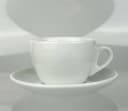 Ancap Cappuccinotasse Verona 180ml Hartporzellan Weiß 2-tlg. Bild 5