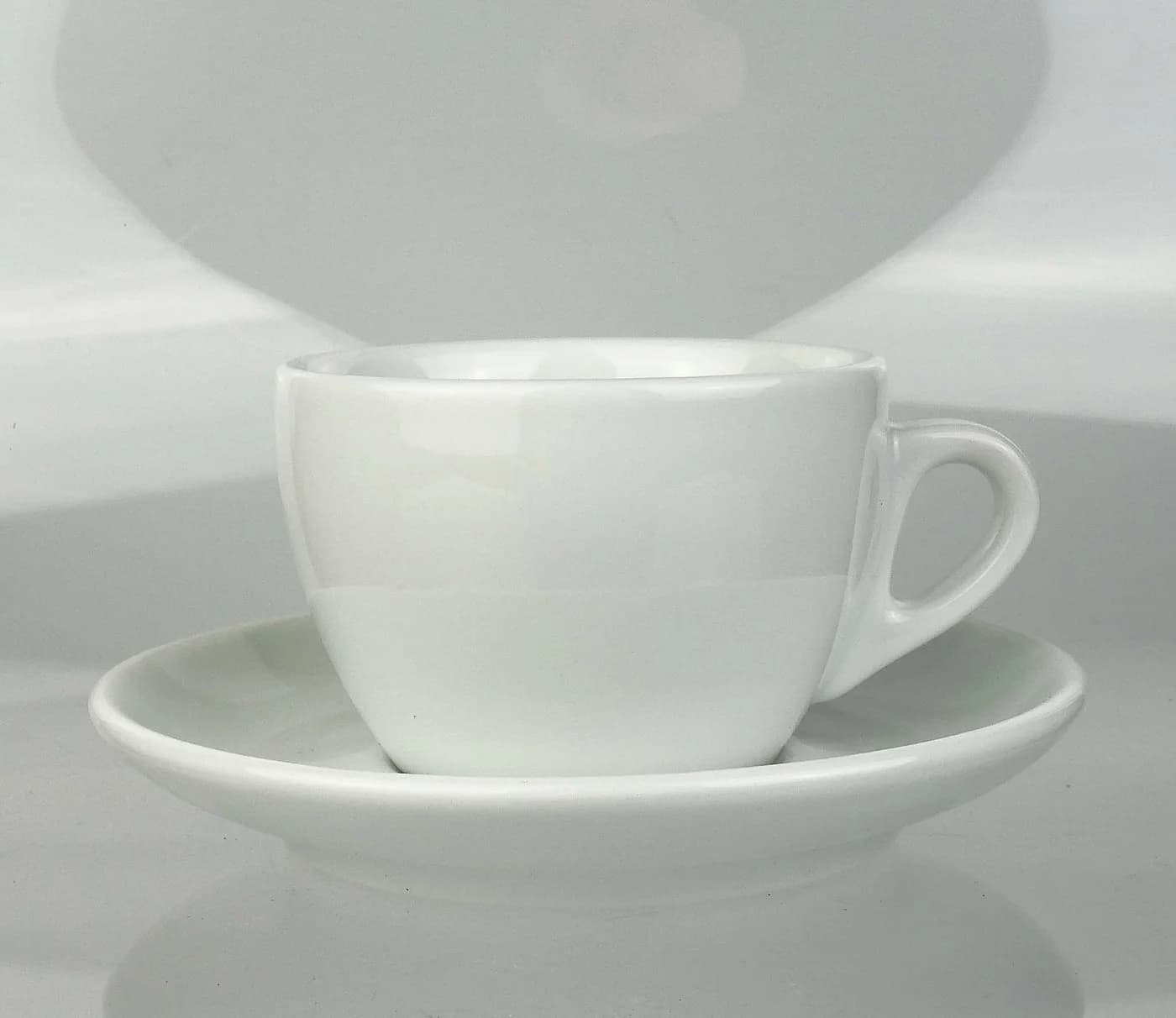 Ancap Cappuccinotasse Verona 180ml Hartporzellan Weiß 2-tlg. - Bild 5
