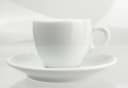 Ancap Espressotasse Verona extra dickwandig weiß 2-tlg. Bild 1