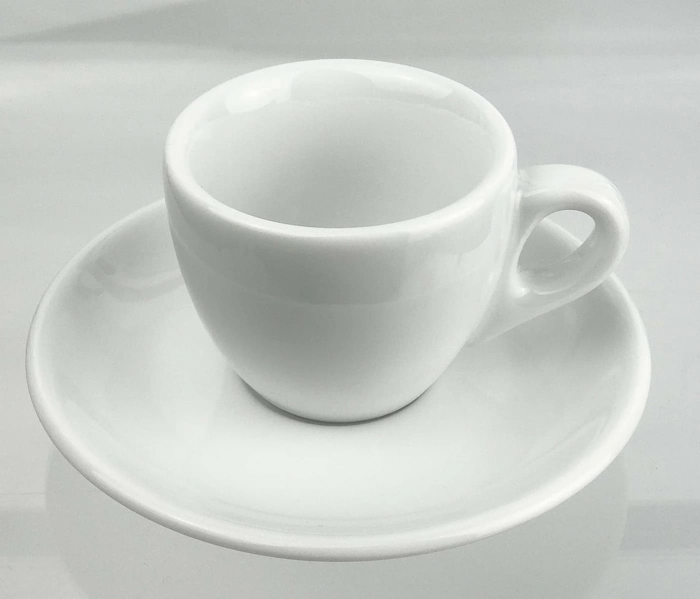 Ancap Espressotasse Verona extra dickwandig weiß 2-tlg. - Bild 4