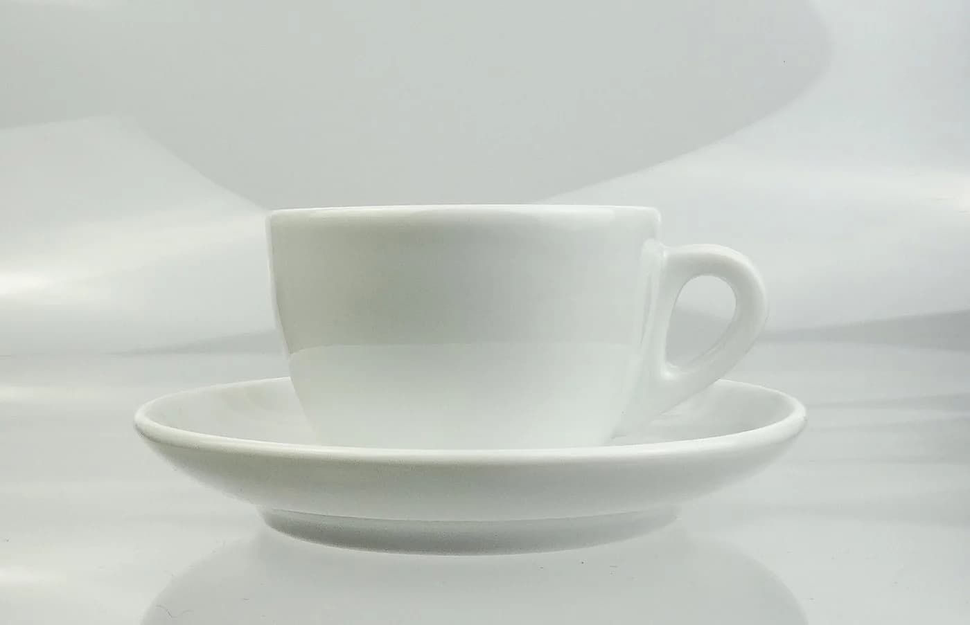 Ancap Cappuccinotasse Palermo Weiß Hartporzellan 150ml