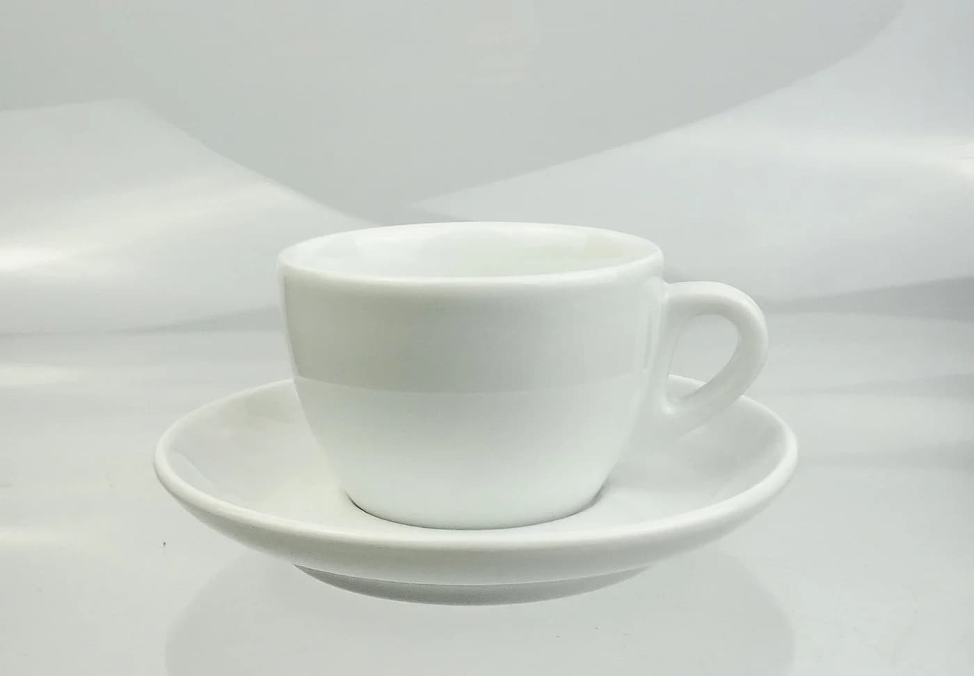 Ancap Cappuccinotasse Palermo Weiß Hartporzellan 150ml - Bild 2