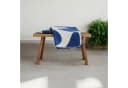 RIEMA FRIDA Wohndecke Bio-Baumwolle Blau 150x200cm Bild 4