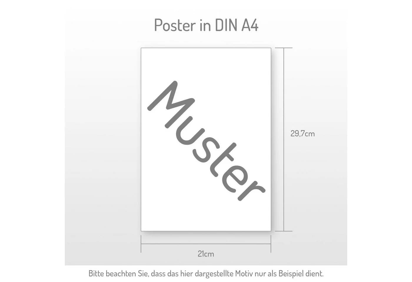 Kreative Feder Poster Premium Set 3-teilig „Magnolie“ Rosa - Bild 3