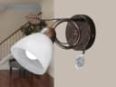 Trio Leuchten LED Wandleuchte Dimmbar Warmweiß Rostoptik Bild 1