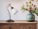 Trio Leuchten LED Nachttischlampe Landhausstil Warmweiß Bild 1