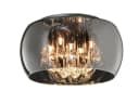 TRIO Leuchten LED Deckenleuchte Glas Kristall Silber Chrom Dimmbar Bild 2