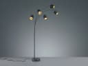 Reality Leuchten LED Stehlampe Dimmfunktion Schwarz Gold Bild 5