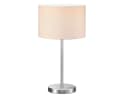 TRIO Leuchten LED Nachttischlampe mit Stoffschirm 55cm Dimmfunktion Warmweiß Bild 2