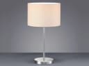 TRIO Leuchten LED Nachttischlampe mit Stoffschirm 55cm Dimmfunktion Warmweiß Bild 3