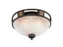 TRIO Leuchten LED Deckenleuchte Landhaus-Stil Rost/Weiß Bild 2