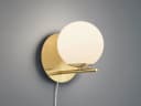 TRIO Leuchten LED Wandleuchte Gold Weiß Dimmbar Bild 1