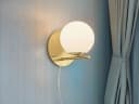 TRIO Leuchten LED Wandleuchte Gold Weiß Dimmbar Bild 3
