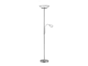 Reality Leuchten LED Deckenfluter 180cm Silber Matt mit Flex Leselampe Bild 2