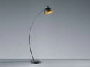 Reality Leuchten LED Bogenlampe, LED wechselbar, Warmweiß, Designklassiker Bogen-Stehlampe Bild 4