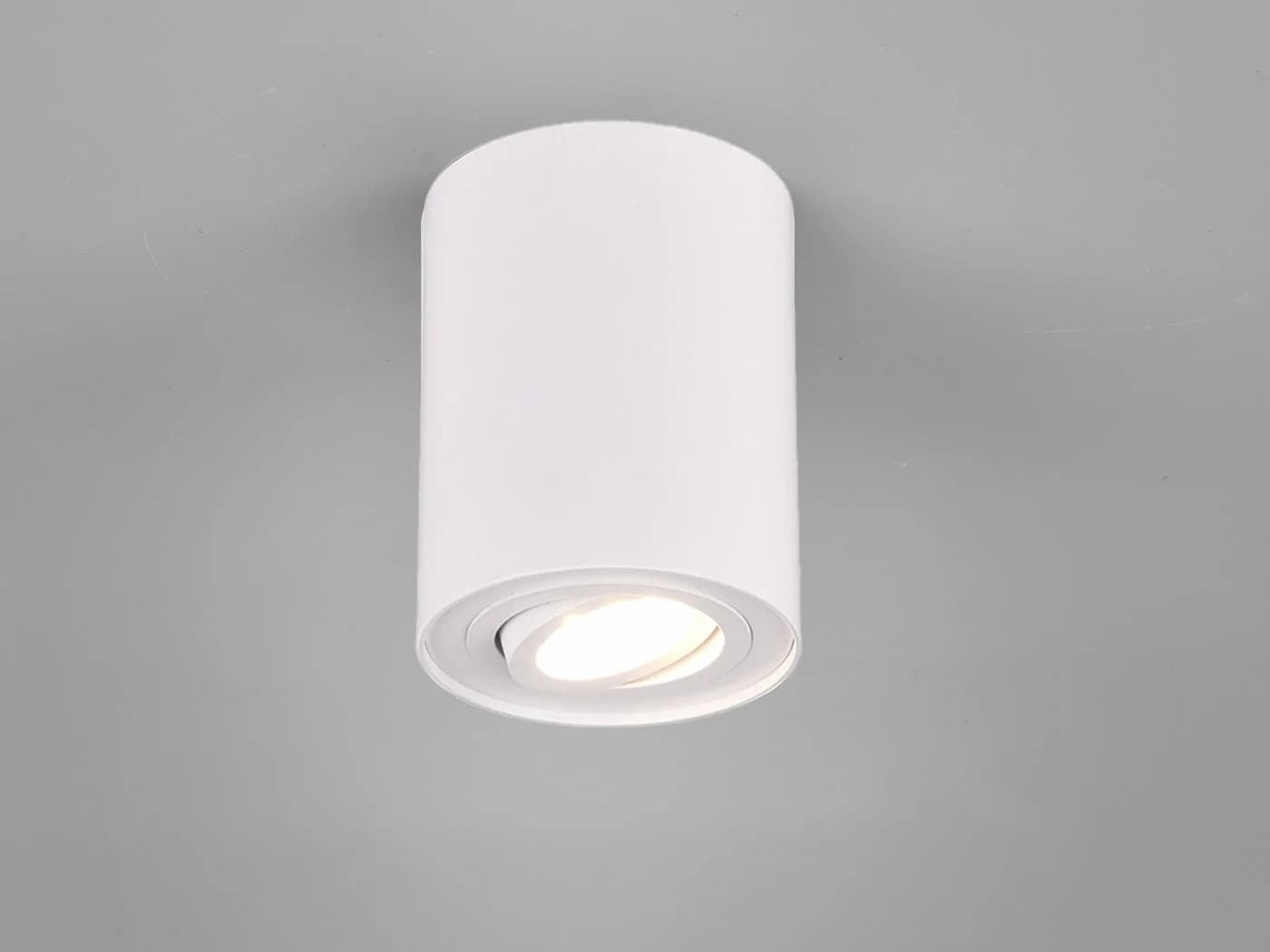 TRIO Leuchten LED Deckenstrahler Weiß Dimmbar Schwenkbar GU10