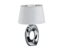 Reality Leuchten LED Tischleuchte Silber Weiß Dimmbar E14 Bild 2