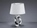 Reality Leuchten LED Tischleuchte Silber Weiß Dimmbar E14 Bild 3