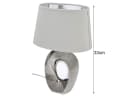 Reality Leuchten LED Tischleuchte Silber Weiß Dimmbar E14 Bild 4