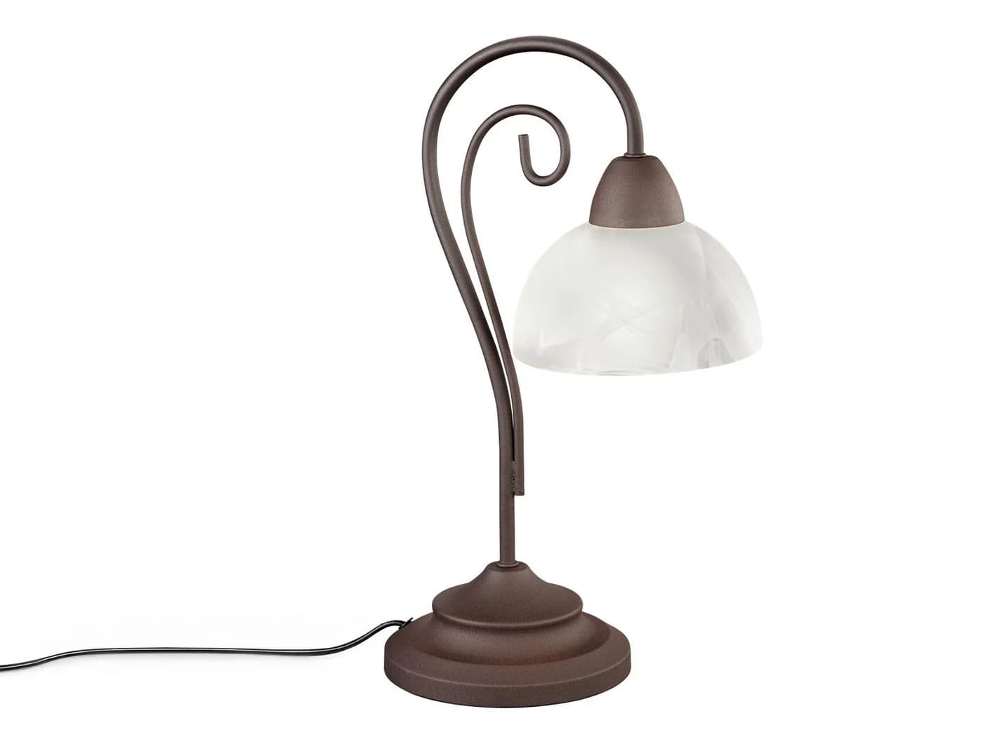 Reality Leuchten LED Nachttischlampe Landhausstil Dimmbar Glas - Bild 2