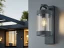 TRIO Leuchten Außen-Wandleuchte LED Landhausstil Anthrazit Bild 1