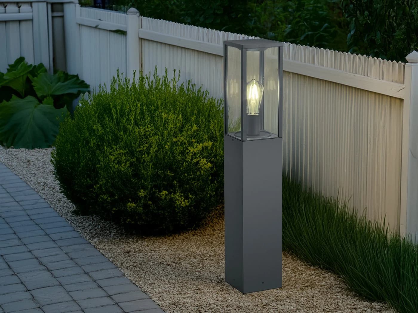 TRIO Leuchten LED Pollerleuchte Aluminium Anthrazit