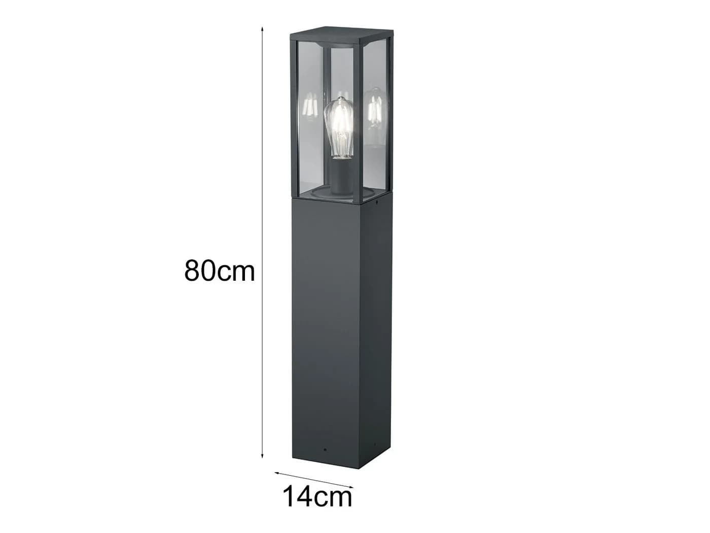 TRIO Leuchten LED Pollerleuchte Aluminium Anthrazit - Bild 4