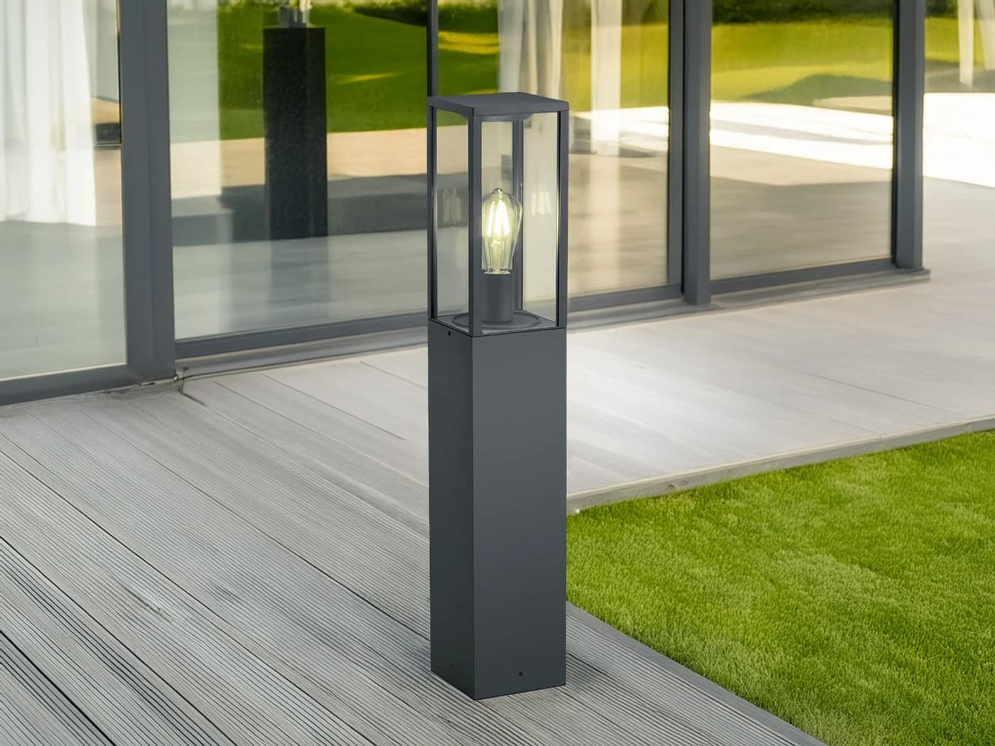 TRIO Leuchten LED Pollerleuchte Aluminium Anthrazit - Bild 5