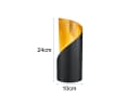 Reality Leuchten LED Nachttischlampe Schwarz Gold Metall Bild 4