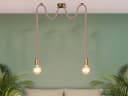 TRIO Leuchten LED Pendelleuchte 150cm Affenschaukel Seil-lampe Bild 1