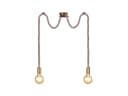 TRIO Leuchten LED Pendelleuchte 150cm Affenschaukel Seil-lampe Bild 2