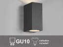 TRIO Leuchten LED Außen-Wandleuchte Anthrazit Up & Down Light Bild 5