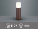 TRIO Leuchten LED Sockelleuchte Aluminium Rostoptik Warmweiß Bild 5