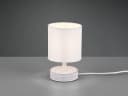 Reality Leuchten LED Nachttischlampe Orientalisch Weiß Keramik Bild 3