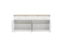 Merax Sideboard Landhausstil 160cm mit Schubladen und Türen Bild 4