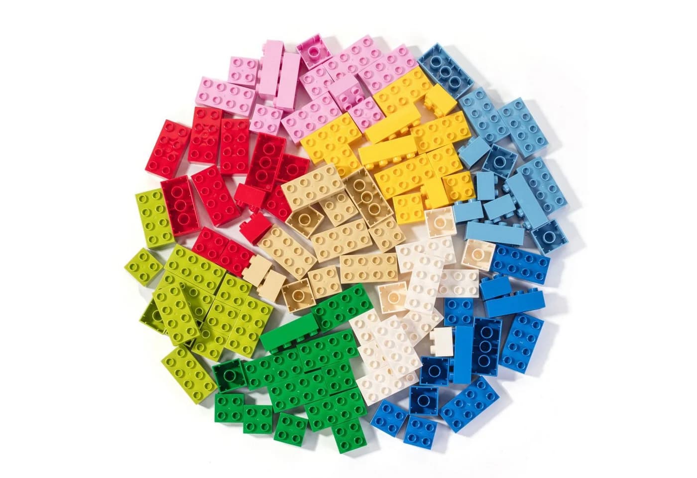 Katara Klemmbausteine für Kleinkind, Junge, Mädchen Konstruktionsspielsteine, 108 Bausteine (bunt) - Bild 5