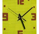 Katara Klemmbaustein Wanduhr DIY Grün Bild 5