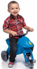 Dohany Rutschmotorrad Superbike 4 Medium Kinder Lauflernrad blau Bild 1