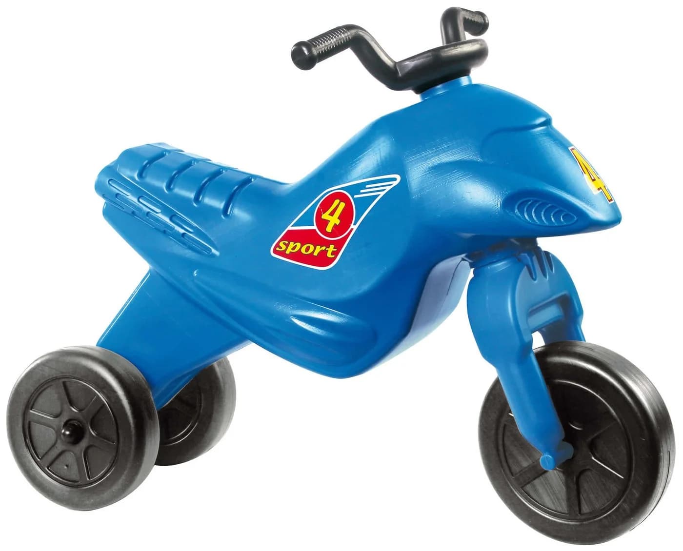 Dohany Rutschmotorrad Superbike 4 Medium Kinder Lauflernrad blau - Bild 2