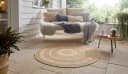 NORTHRUGS Almendro Teppich Beige Braun Polypropylen Bild 2