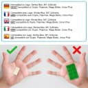 Katara 120 Steckbausteine 4x2 Noppen Bunt Kompatibel LEGO® Bild 1