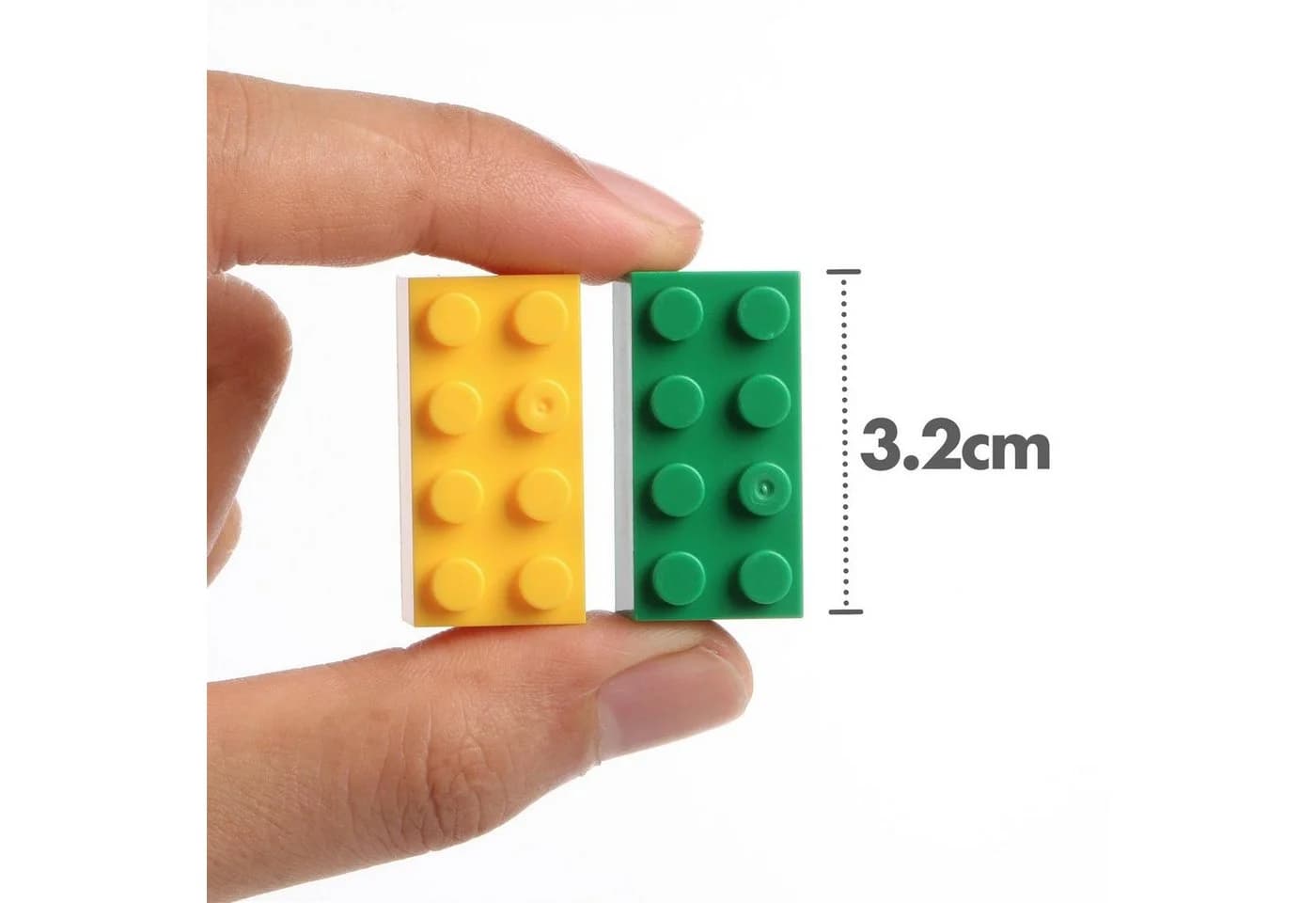 Katara 120 Steckbausteine 4x2 Noppen Bunt Kompatibel LEGO® - Bild 5