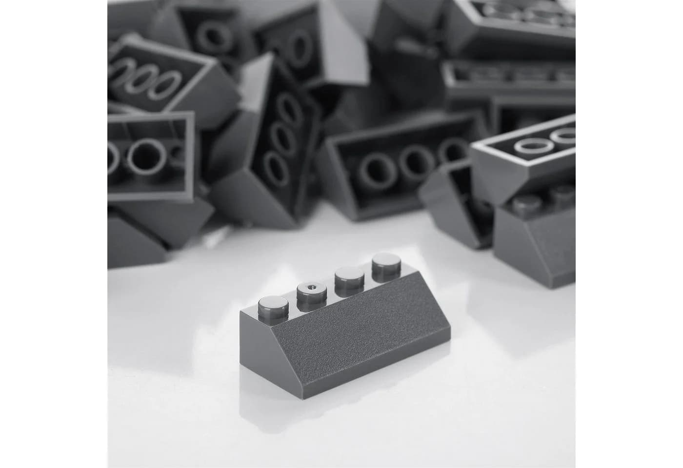 Katara Dachform-Bausteine Grau 100er Set Kompatibel zu LEGO - Bild 5
