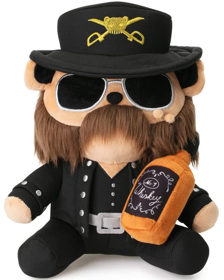 Corimori Kuscheltier 25cm Motörhead Lemmy Kilmister Schwarz - Bild 2